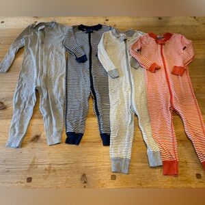 2T Hanna Andersson Pajamas (4 pairs)